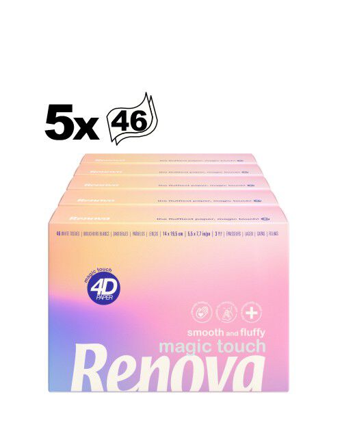 Conjunto de Len&ccedil;os Faciais Renova Sensitive