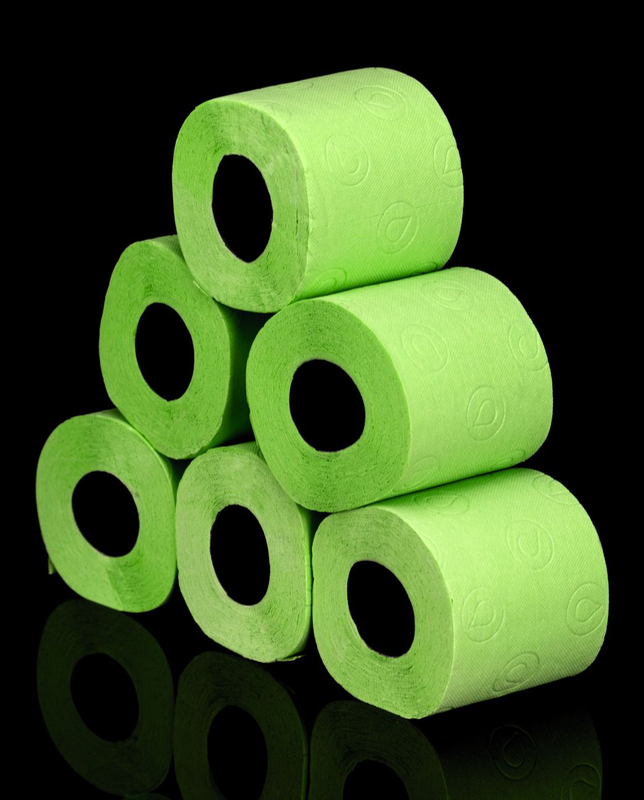 Papel Higiénico Verde 6x12 Papel Higiénico Verde 6x12