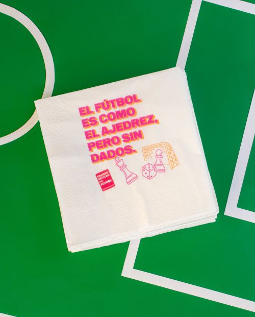 Renova Spanish Football MEMES Paper Napkins