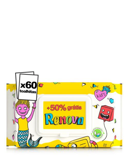 Toallitas Kids 40+20