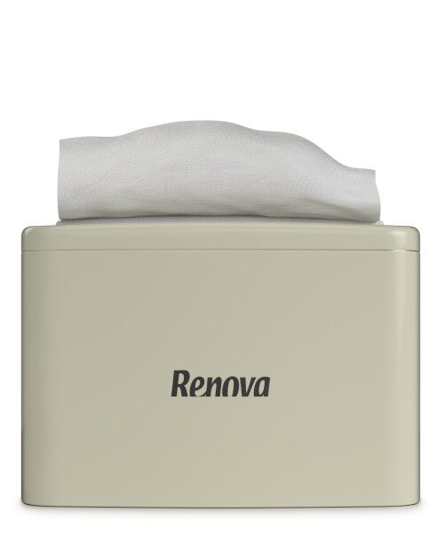 Porta-Guardanapos Renova Art Life Creme