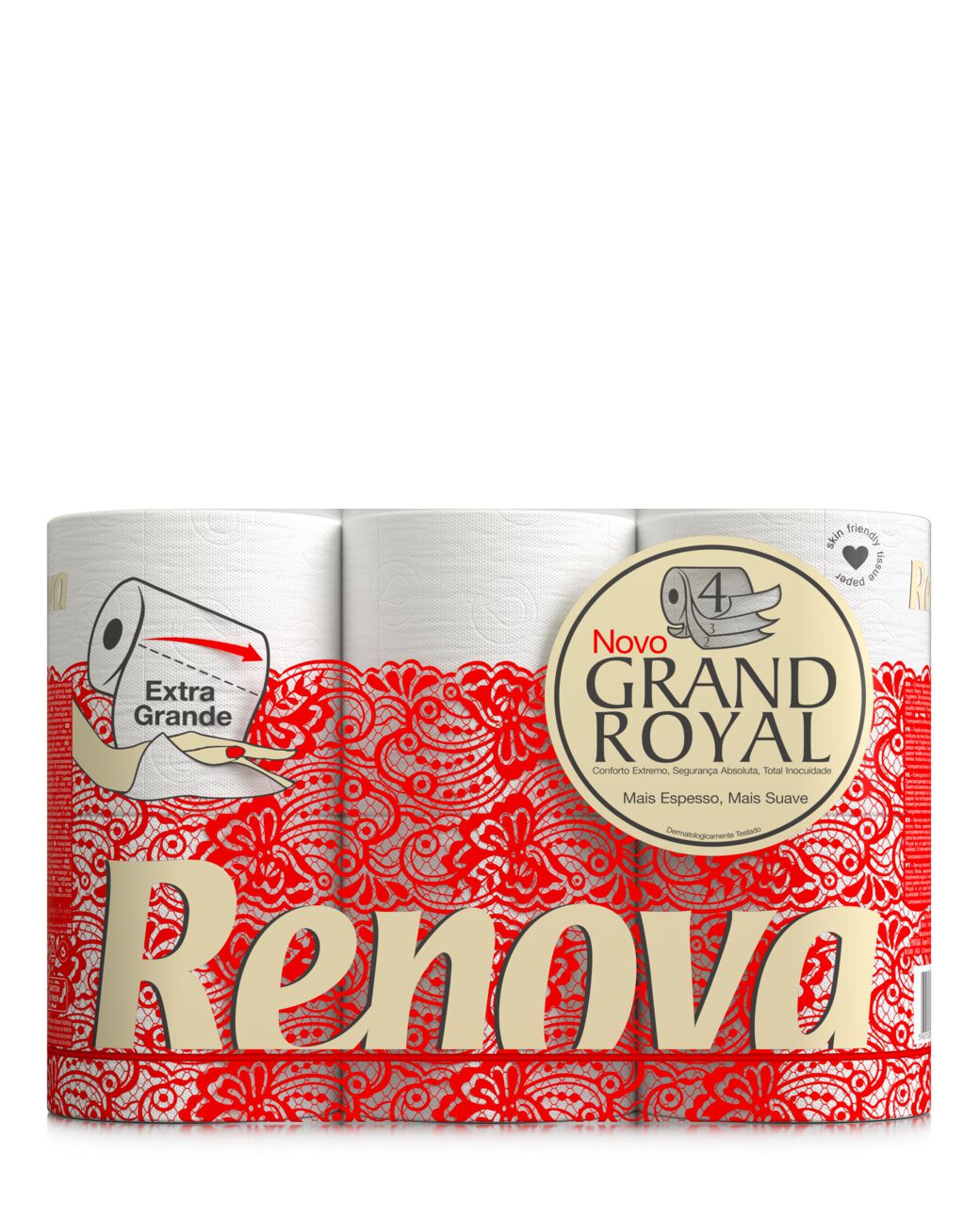 Papel Higi&eacute;nico Grand Royal 6R
