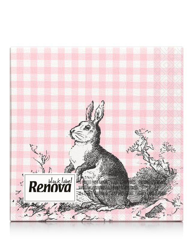 Servilletas Renova Zorro y Conejo de Pascua Servilletas Renova Zorro y Conejo de Pascua