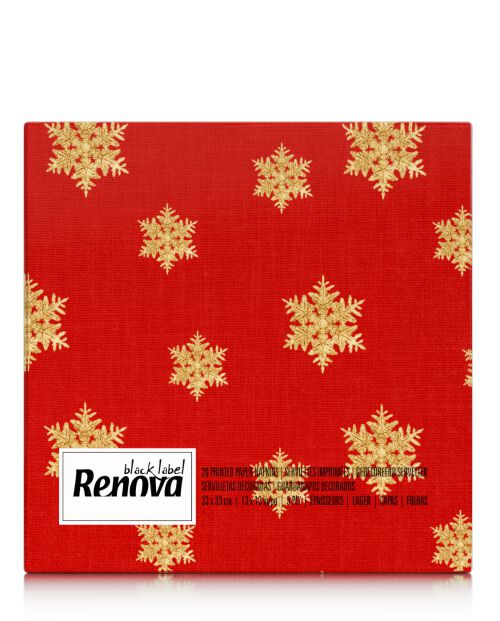 Servilletas Estrellas Doradas