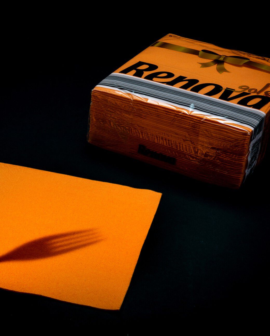 Servilletas Gold Naranja x30