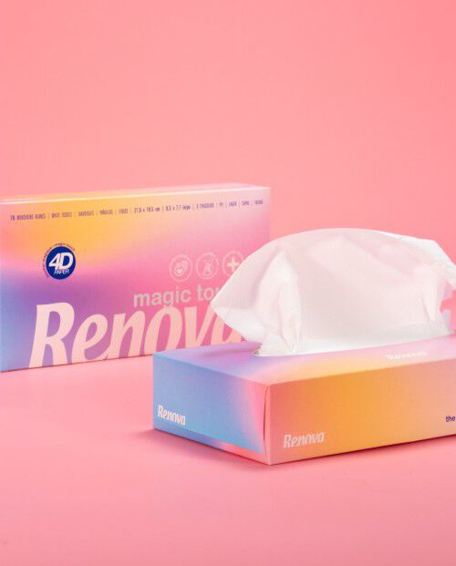 Renova Magic Touch Facial Tissues