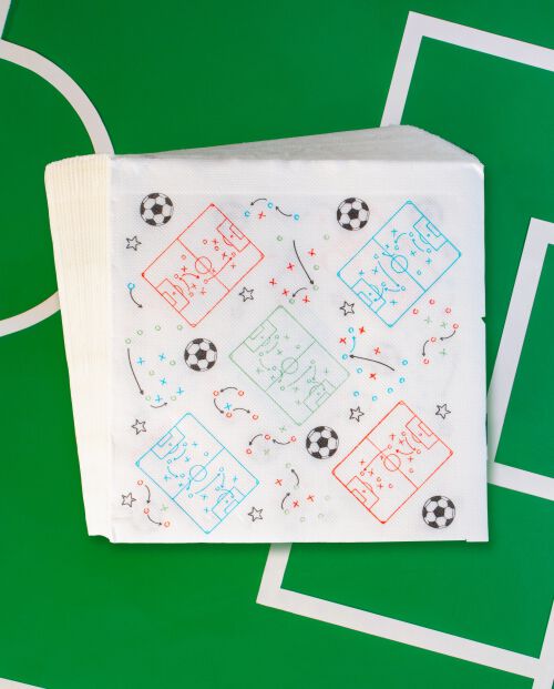 Servilletas Gold Game Tactics