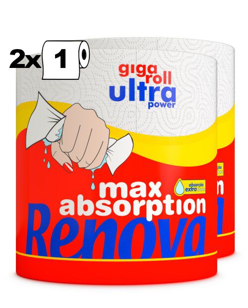 Rollo de Cocina Gigaroll Max Absorption Ultra Power 2R