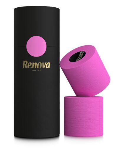 Papier toilette Fucsia Coffret Cadeau