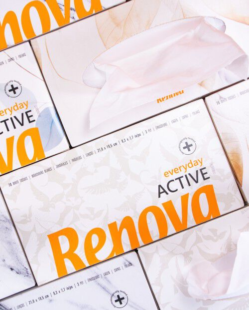 Renova Active Facial Tissues