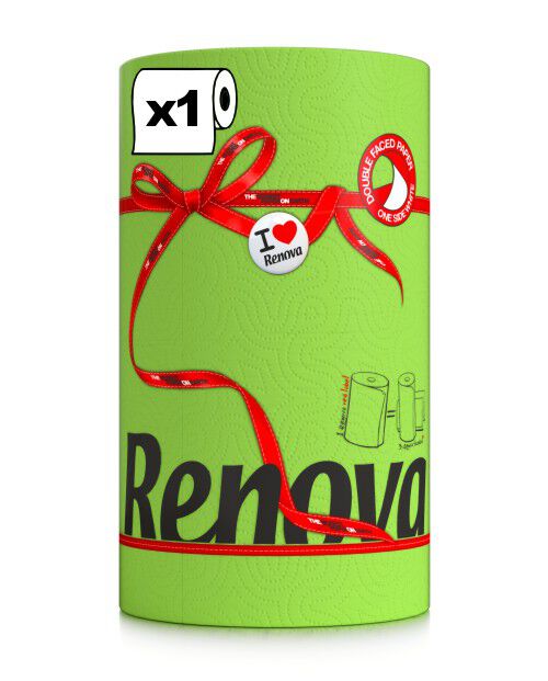 Rollo de Cocina Verde