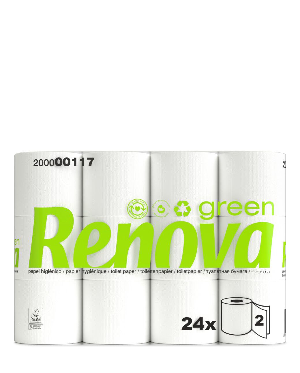 Pap. Hygi&eacute;nique Renovagreen 200 96R 2-Plis