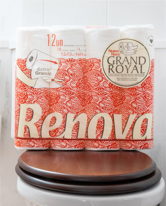 Papel Higiénico Grand Royal 12R Papel Higiénico Grand Royal 12R