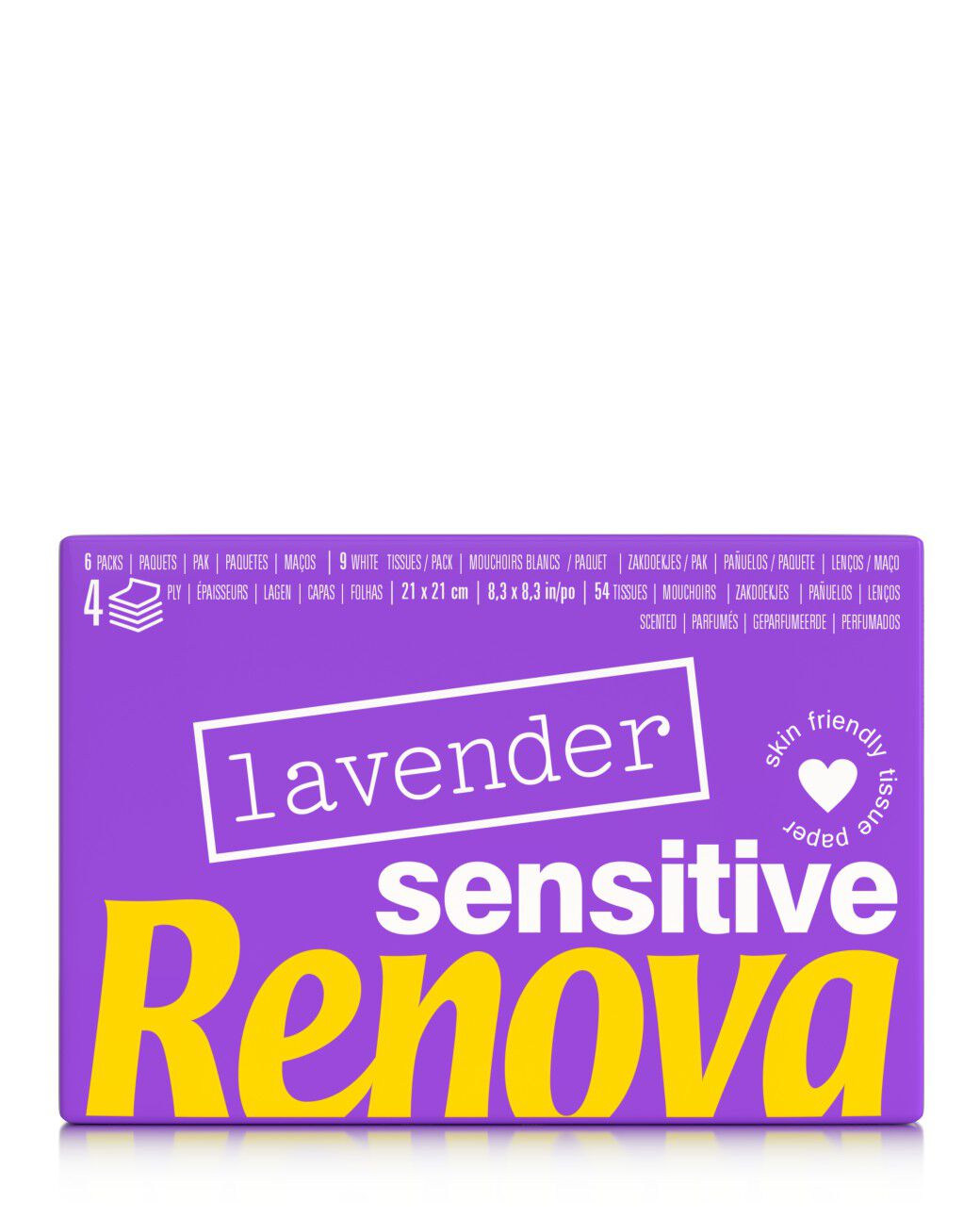 Sensitive Lavender Pocket Tissues