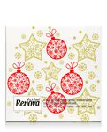Christmas Stars & Baubles Paper Napkins Christmas Stars & Baubles Paper Napkins