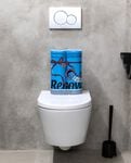 Papel Higiénico Dupla Face Azul 6R Papel Higiénico Dupla Face Azul 6R