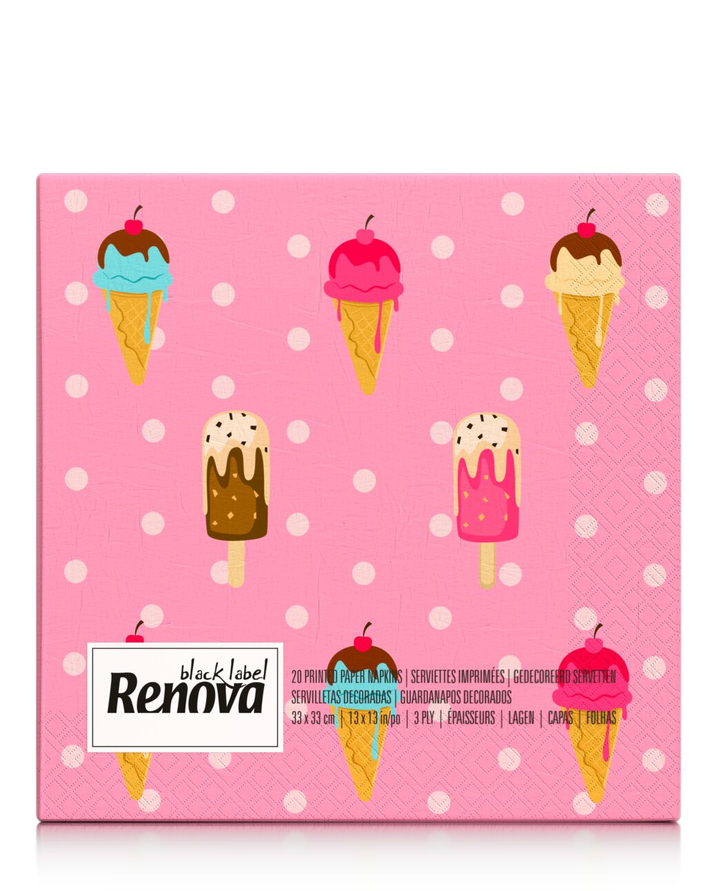 Guardanapos Renova Gelato