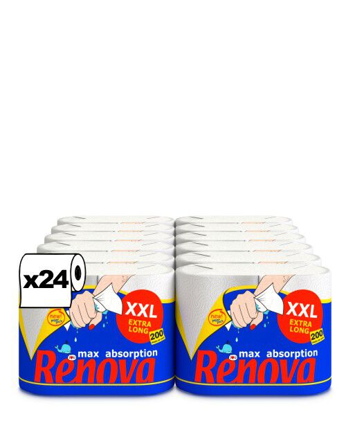 Kitchen Towels Max Absorption XXL Paper Pack 2x12