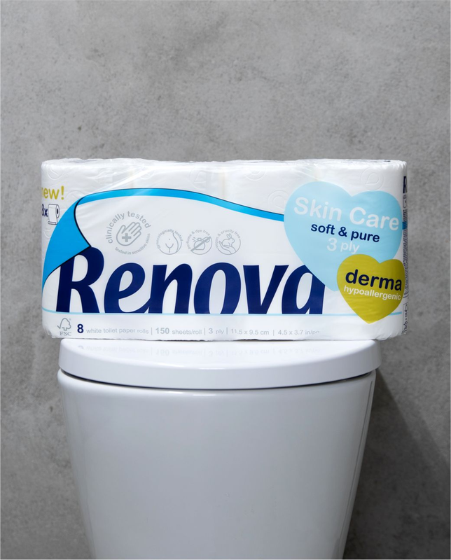 Toilet Paper Skin Care Derma 8R Toilet Paper Skin Care Derma 8R