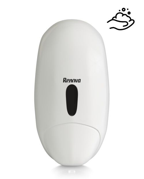 Dispensador de sabonete espuma branco