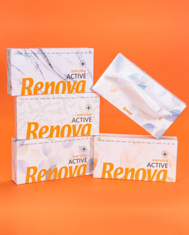 Pañuelos Faciales Renova Active Pañuelos Faciales Renova Active