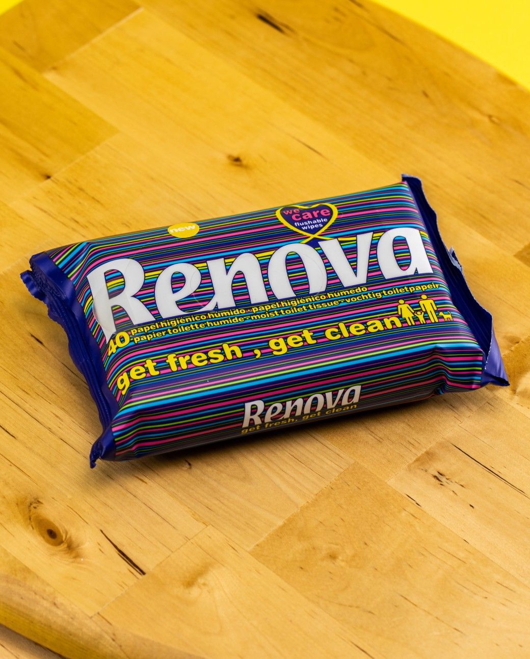 Papier toilette humide Recharge 40 un