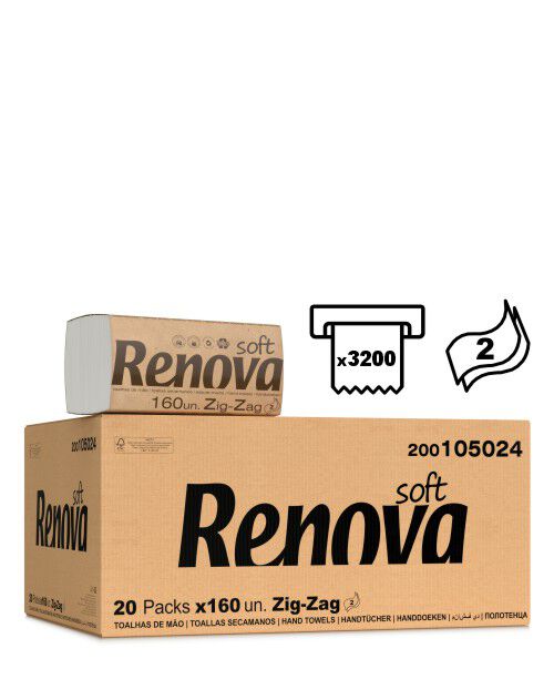 RNV Soft Zig-Zag Hand Towels