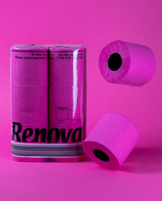 Papier toilette Fucsia Papier toilette Fucsia