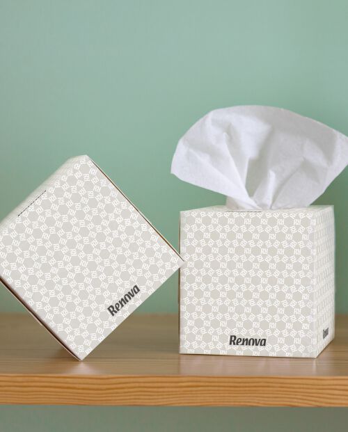 BLK Cube Facial Tissues 18x70