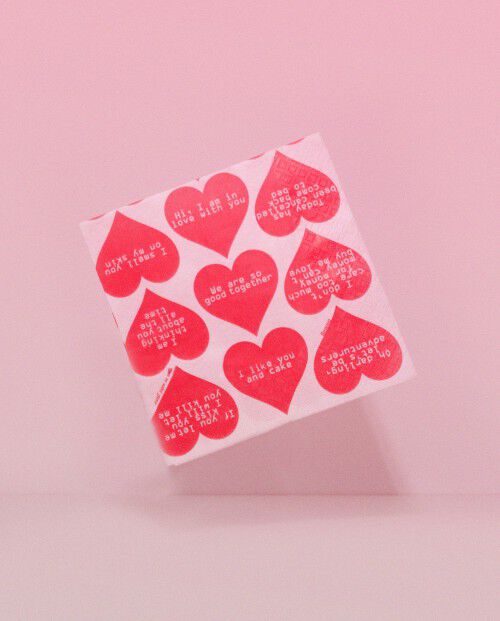 Guardanapos Cora&ccedil;&otilde;es Vermelhos