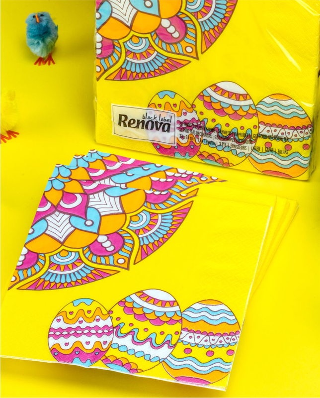 Servilletas Renova Huevos de Pascua Servilletas Renova Huevos de Pascua