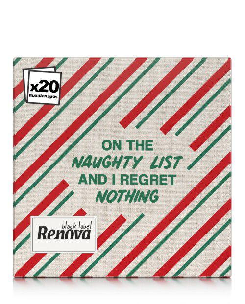 Naughty List Paper Napkins