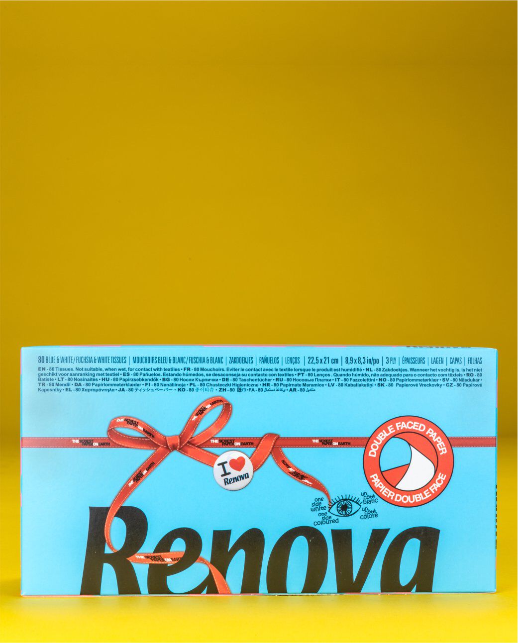 Len&ccedil;os Azul e F&uacute;csia