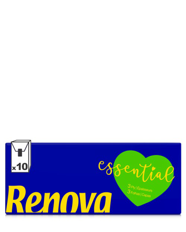 Pañuelos de Bolsillo Renova Essential 10 Pañuelos de Bolsillo Renova Essential 10