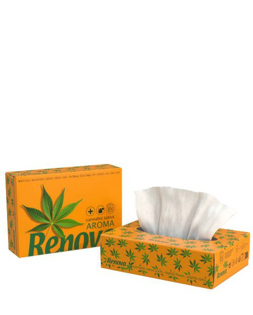 Pa&ntilde;uelos Faciales Renova Cannabis Sativa