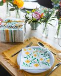Gold Maxi Allamanda Table Napkins Gold Maxi Allamanda Table Napkins