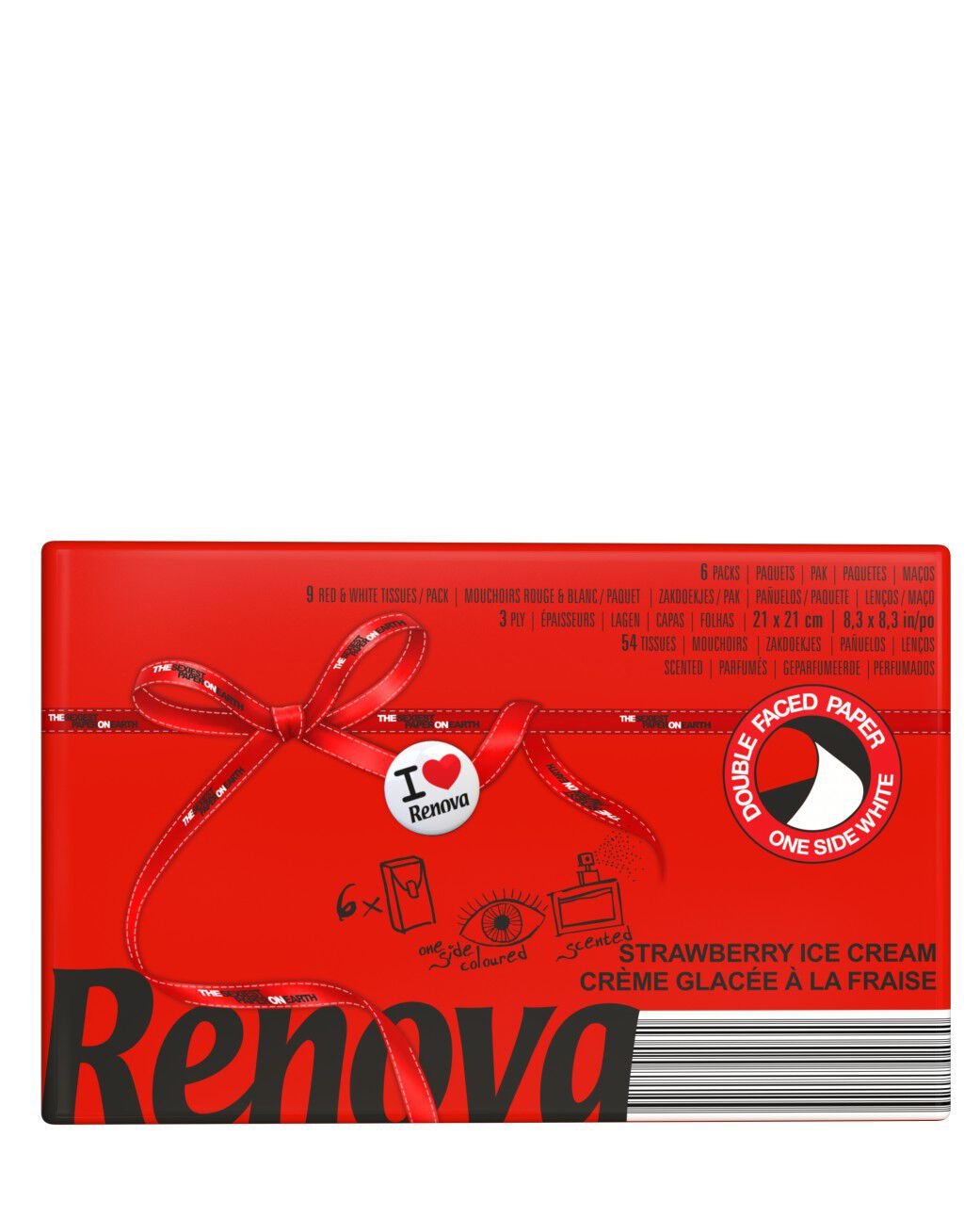 Pa&ntilde;uelos Rojos Aroma Fresa