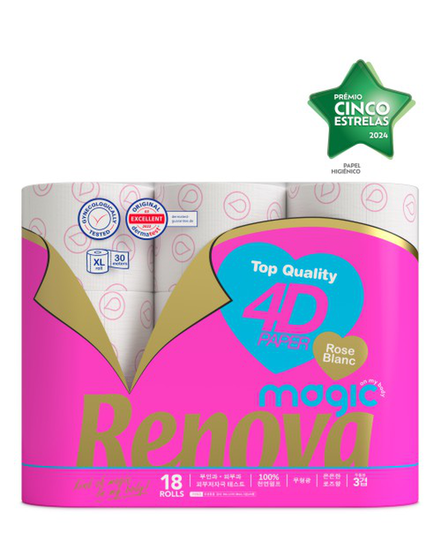 Toilet Paper Magic Rose Deco 18R Toilet Paper Magic Rose Deco 18R