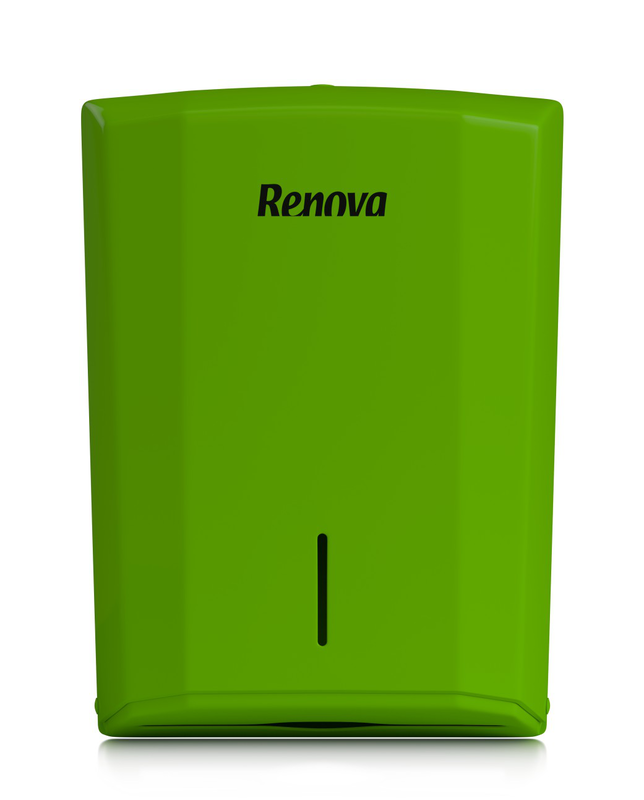 Green Folded Towels Dispenser Green Folded Towels Dispenser