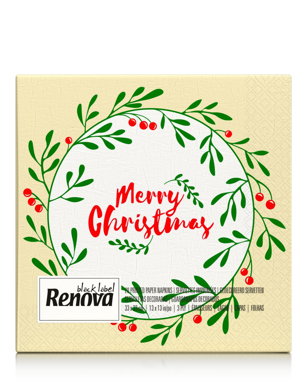 Merry Christmas Paper Napkins