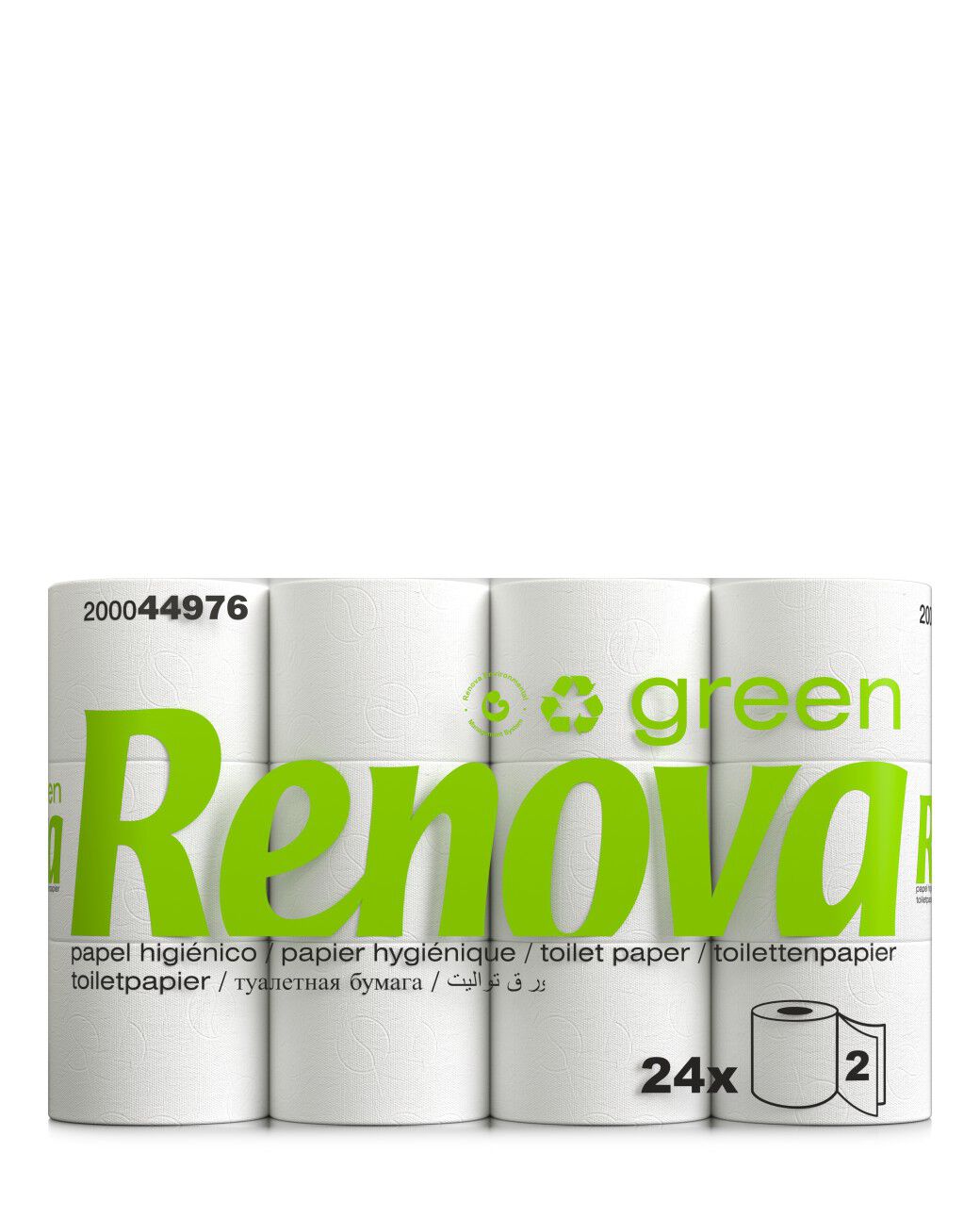Pap. Hygi&eacute;nique Renovagreen 4x24R 2-Plis