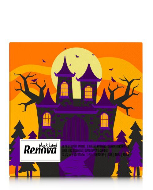 Servilletas Haunted House