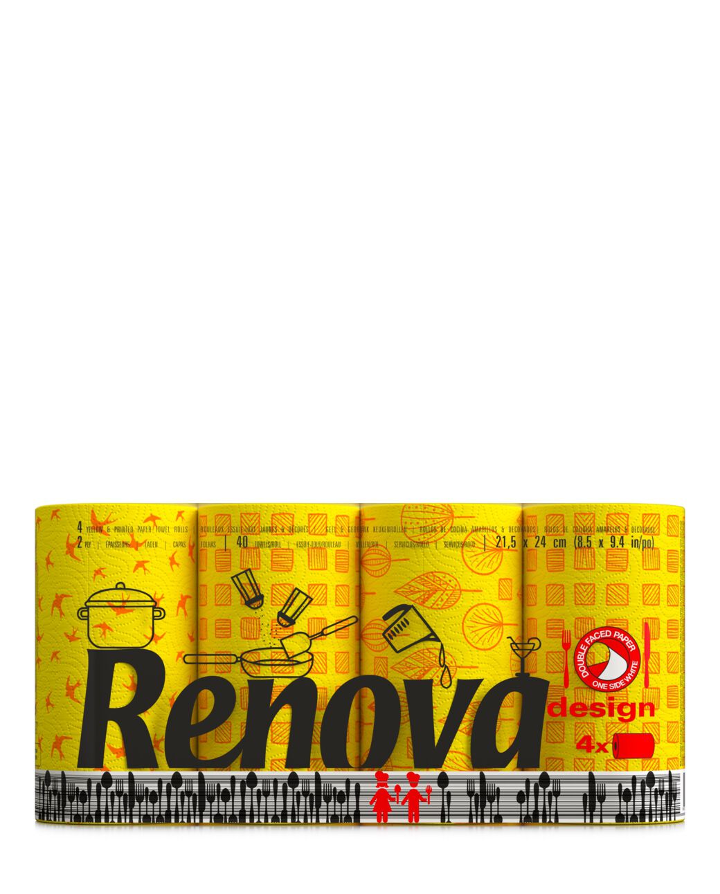 Rolos de Cozinha Design Colors 4R