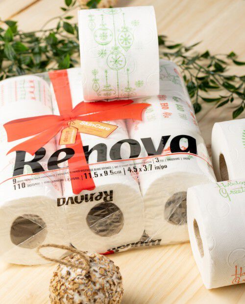 Papel Higi&eacute;nico Design Natal 54R