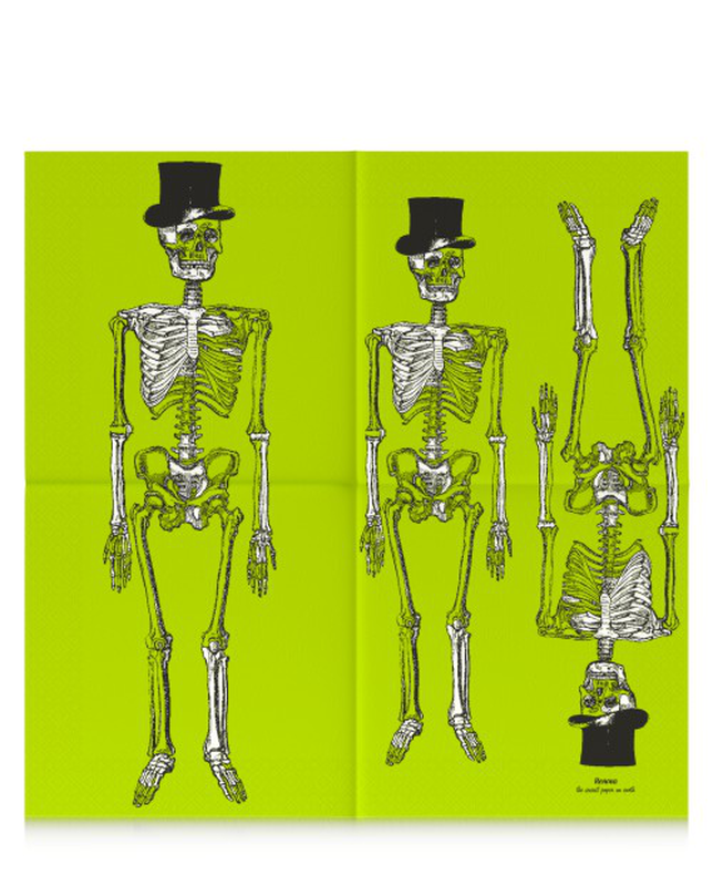 Mr. Skeleton Halloween Paper Napkins Mr. Skeleton Halloween Paper Napkins