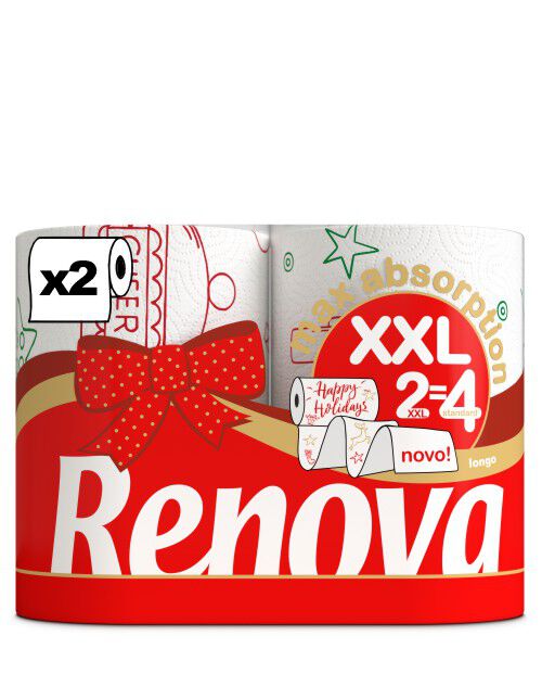 Rollos de Cocina Max Absorption XXL Navide&ntilde;o 2R