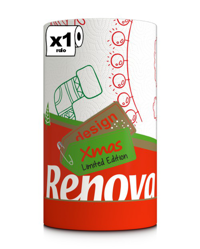 Rollo de Cocina Design Navidad XXL 1R Rollo de Cocina Design Navidad XXL 1R
