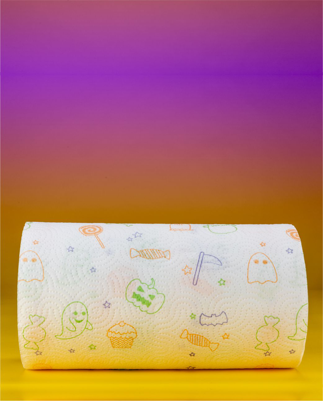 Halloween Paper Towels XXL 1R Halloween Paper Towels XXL 1R