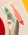 Serviettes Sardines Serviettes Sardines