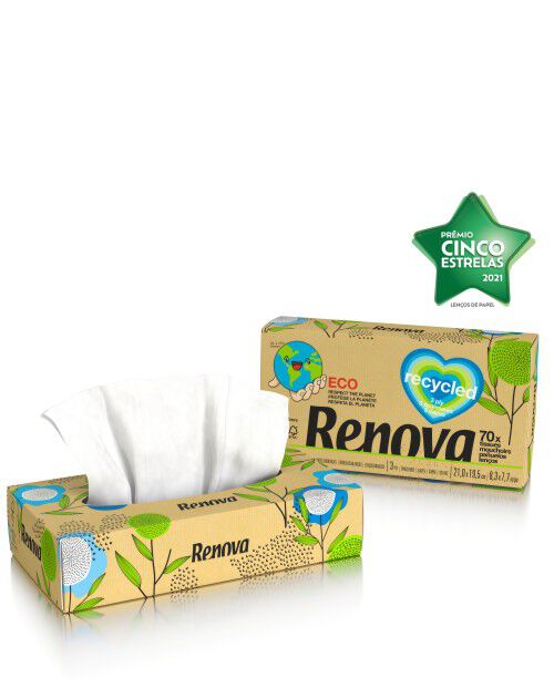 Mouchoirs en Bo&icirc;te Recycled